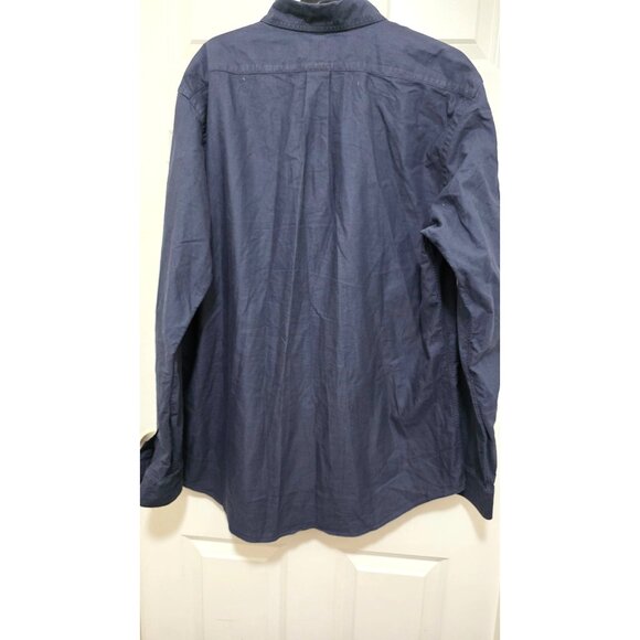 Polo Ralph Lauren Men's Navy Button-Down Shirt Classic Fit Long Sleeve Size XL - Picture 3 of 7